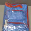 Travel Carrying Case Compatible with Little Tikes Story Dream Machine Books Starter Set, Portable Storage Bag with Transparent Pocket & Sponge Insert for 16 StoryBooks and CharactersCover Only- Blue