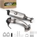 Catalytic Converter Compatible with Honda Accord 2003 2004 2005 2006 2007 2.4L L4 (2 Pcs) Catalytic Convertor W/Gasket EPA Compliant 43069 642189