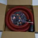 10FT Shop Vac Hose with 6 Adapter Attachments,Fits 1-1/4" Vacuum Cleaner Hose,Multi-Size Fittings 0.9" to 1-3/4",Universal Shop Vac Accessories (Please Confirm Hose Size Compatibility)