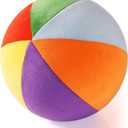 Colorful Soft Play Balls for Toddlers | Indoor Basketball Toy for Babies and Kids | Size 3