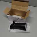 Dreyoo Slip On Diverter Tub Spout with Metal Cover Ring and Foam Gasket, Compatible with Kohler GP85556-CP, Bathroom Bathtub Faucet Set Replacement Fits 1/2'' Copper Water Tube(Matte Black)