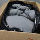 UGG Leonora Comforter Set with 2 Pillow Shams Lightweight Down Alternative Blanket Reversible Cozy Warm All Season Washable and Hypoallergenic Bedding Set, Full/Queen, Light Grey