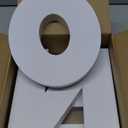8inch ONE Tray Sweet Food Fillable Cardboard Letters Treat BABY Shower Decorative Box, SH-ONE8