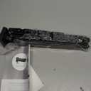 Kelisiting Wall Mount Clothes Drying Rack, Wall Mounted Drying Rack, Upgraded 3-Fold & Sturdy Laundry Drying Rack with 12 Dual-Side Hooks Space Saver for Laundry Room, Apartment, Dorms - Black