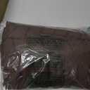 AveLom Brown Duvet Cover Full(80 x 90 inches), 3 Pieces (1 Duvet Cover, 2 Pillow Cases),Seersucker Tripe Soft Washed Microfiber Textured Duvet Cover Set with Zipper Closure, Corner Ties