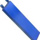 Aluminum Water Cooling Block for CPU Graphics Radiator Heatsink 41.5X 162X12mm Blue