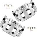 cciyu Front Left & Right Brake Calipers Assembly w/Bracket 18B5214 18B5215 For Ford For Explorer/For Flex/For Taurus,For Lincoln For MKS/For MKT