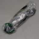 Gejoy Hippie Disco Costume Men Set Disco Wig Afro Headgear Gold Celebrity Sunglasses Funky Faux Chain for 50/60/70s Party Accessories(Black Hair)