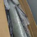 MAXYOYO Modern Accent Chair, Comfy Living Room Chair with Metal Frame Wooden Armrest, Upholstered Armchair with Soft Cushion for Bedroom Balcony Lounge Reading Room, Dark Green (Standard)