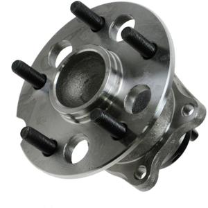 TRQ Rear Wheel Bearing & Hub Assembly with ABS Sensor Compatible with 2004-2010 Toyota Sienna