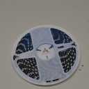 Tesfish 12V RGB LED Strip Lights, 16.4ft Black PCB Board 5050 IP65 Waterproof 300 LEDs Color Changing String Light Strips for Bedroom, Kitchen Decoration