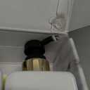 Shampoo and Conditioner Dispenser - Modern Gold Design Large 27oz Shower Soap Dispenser Set of 3, Refillable Empty Plastic Pump Bottles for Bathroom, 6 Waterproof Labels Included, Black