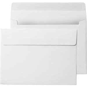 Pack It Chic - 3 5/ 8” X 5 1/ 8” (110 Count) A1 White Envelopes Self Seal for RSVP Cards, Thank You Notes, Invitations, Announcements, Gift Cards, and Notecards