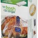FoodSaver Vacuum Sealer Bags for Extra Large Items, 11in x 16ft Expandable Heat-Seal