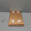 5 Pack Rose Gold Gift Box, 9.5x6x3'' Gift boxes for Presents with Lids Magnetic Closure Rectangle Collapsible for Bridesmaid proposal box, Wedding, Christmas, Halloween, Birthday Gift Packging