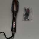 Farery Thermal Brush 5 Adjustable Temps, 1.5 Inch Hot Curling Brush for Big Bouncy Curls, Non-Blowing Heated Round Brush, Ceramic Curling Wand for Medium & Long Hair, Dual Voltage for Travel