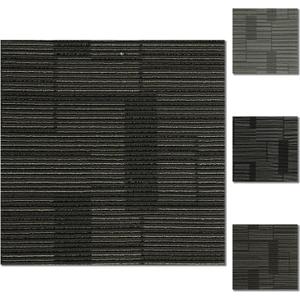 24" x 24" Self-Adhesive Carpet Tiles, 10 Pack Peel and Stick Carpet Squares for Indoor Flooring, Non-Slip Squares Carpet Floor Tile for Basement, Bedroom, Office, Easy DIY Installation