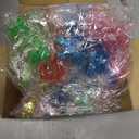 25 Pack LED Light Up Fidget Spinner Bracelets Favors For Kids 4-8 8-12, Glow in The Dark Party Supplies, Birthday Gifts, Treasure Box Toys for Classroom, Carnival Prizes, Pinata Goodie Bags Stuffers