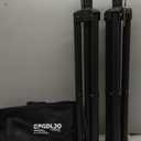 2 Pack Universal Speaker Stands Pair, Height Adjustable Tripod from 35 to 60 Inch 35 MM Compatible Insert with Carrying Bag for Stage