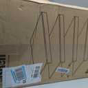 Gashell Wire Shelf Covers, Bamboo Wire Rack Covers for Pantry, Closet (4pcs, 24" W x 12" D)