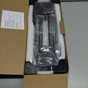 Battery Operated Wall Sconces Set of 2,  12000mAh Rotatable Picture Lights with Remote Control, Dimmable 3000-6500K LED Rechargeable Wall Lights for Living Room Bedroom Mirror, 28.3In (Black)