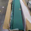 Meridian Furniture Kiki Collection Modern | Contemporary Velvet Upholsterd Bed with Channel Tufting, Siderails and Footboard Storage Compartments, King, Green