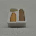 Ceramic Vase Set-3, Small Flower Vases for Decor, Modern Boho Farmhouse Style, Decorative Vases for Pampas Grass & Dried Flowers, Distressed Finish (Brown Mix)