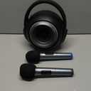 MELOACE Karaoke Machine, Powerful Bluetooth Speaker with 2 UHF Wireless Microphones, Versatile Portable PA System, Loud Sound with Crystal-Clear Treble & Rich Bass for Home Party and Outdoor Events