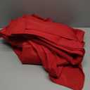 2 Pack Red Rectangle Tablecloth Waterproof Stain Resistant Wrinkle Free Table Cloth 210GSM Polyester Wipeable Table Cover for Party, Banquet - Rectangular/Oblong, 60 x 102 inch (2 Pcs)