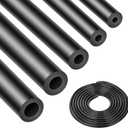 Silicone Vacuum Tubing Hose 6.6 FT, 1/8" 5/32" 1/4" 5/16" 3/8" ID High Performance 130PSI, Engine Automotive Vacuum Silicone Hose Line 5PCS
