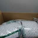 KSIIA Washable Dog Bed Deluxe Plush Dog Crate Beds Comfy Kennel Pad Anti-Slip Pet Sleeping Mat for Large, Jumbo, Medium, Small Dogs Breeds, 47" x 29", Gray (47.0"L x 29.0"W x 4.0"Th, Grey)