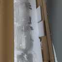 4 Light Bathroom Vanity Light, Brushed Nickel LED Vanity Lighting with Acrylic Shades,3000-6000K Dimmable Bathroom Wall Lamp for Mirror Kitchen Living Room Hallway Cabinet Porch