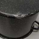 MIRRO 12.0qt Enamel Stock Pot, Black