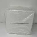 White Acrylic Card Box w/Slot, Thick DIY Wedding Box Blank No Print, Large 10x10x7 in, for Reception Decoration Fundraiser Money Box Election Ballot Graduation Keepsake Party Favor