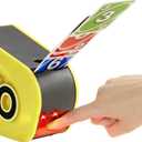 Mattel Games UNO Attack Mega Hit Card Game with Random-Action Launcher with Lights & Sounds & 112 Cards, Kid, Teen & Adult Game Night Gift Ages 7 Years & Older