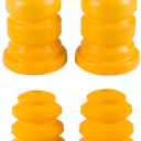 Two Control Arm Bumpers and Two Control Rear Axle Bumpers Replace 15153958 905-208 15039397 Compatible with Chevy Suburban Avalanche GMC Yukon Bump stopo