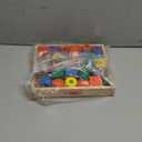 Melissa & Doug Primary Lacing Beads  30 Wooden Beads for Crafts & 2 Laces in Toy Storage Box, Small Beads for Kids Arts and Crafts Kits, Preschool Learning Toys for Girls & Boys Ages 3+