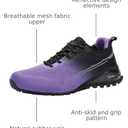 ikunka Men's Fashion Sneakers Lightweight Breathable Walking Shoes Tennis Cross Training Shoe Non Slip Trail Running Shoes, 8.5 X Wide