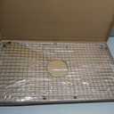 Serene Valley Sink Bottom Grid 29-1/2" X 16-1/2", Centered Drain with Corner Radius 3/8", Sink Protector SVH3017C, Medium