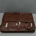 Leather Messenger Bag For Men, Vintage Handmade Laptop Briefcase and Shoulder Bag for Men, Business Satchel Office Bag