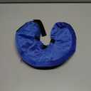BENCMATE Inflatable Dog Cone Collar Alternative, Soft Dog Cone for Dogs and Cats, Neck Recovery ECollar Donut Collar After Surgery (Medium, Blue)