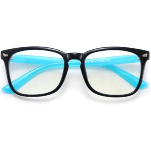 Blue Light Blocking Glasses for Kids, Computer Glasses with UV400 protection for Children Aged 3-12 Years