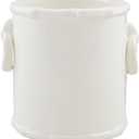 Mud Pie Bamboo Handle Utensil Holder; 6" x 5 1/2" Dia