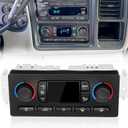 Front A/C Heater Control Switch 599-009 Front Climate Control Module Fit for Chevy Silverado Avalanche Suburban Tahoe Fit for GMC Sierra Yukon XL Fit for Cadillac Escalade/ESV/EXT 2003 2004# 15107730