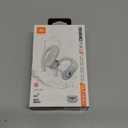 JBL Endurance Peak 3 - Dust and Water Proof (IP68) True Wireless Active Earbuds, JBL Pure Bass Sound, Up to 50 Total Hours of Playback with Speed Charge, Ambient Aware & Talk Thru (White) (Small)