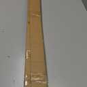 Tension Curtain Rod 51-126 Inch, Long Curtain Rod No Drilling for Window or Bathroom, Outdoor Curtain Rods for Patio Tension Rods, Easy to Install, Never Rust, Rod Diameter 1.26 Inches - Black