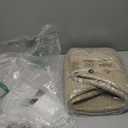 JMvicyroam 65L Extra Large Blanket Basket for Living Room - Woven Cotton Rope Laundry Hamper with Reinforced Handles - Storage Bin for Pillows, Comforters & Toys - Machine Washable,Oatmeal