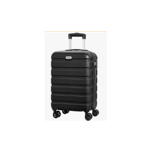 AnyZip Luggage PC ABS Hardside Lightweight Suitcase with 4 Universal Wheels TSA Lock Carry-On 20 Inch Black