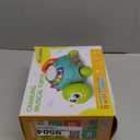 Jyusmile Baby Toys 6 to 12 Months, Musical Turtle Crawling Infant Toys, Early Learning Educational Toy with Light & Sound, Christmas Birthday Gifts for Boy Girl 7 8 9 10 11 Month 0-1 Year Old (Blue)