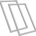 W10830274 Refrigerator Door Gasket Compatible with Whirlpool, Maytag, KitchenAid and Jenn-Air Refrigerator Replace# W10443273 W10294127 (2 PCS)